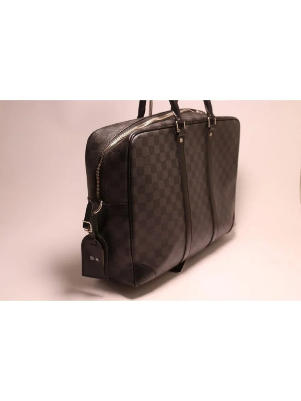 Louis Vuitton Pdv GM Damier Graphite Business Bag